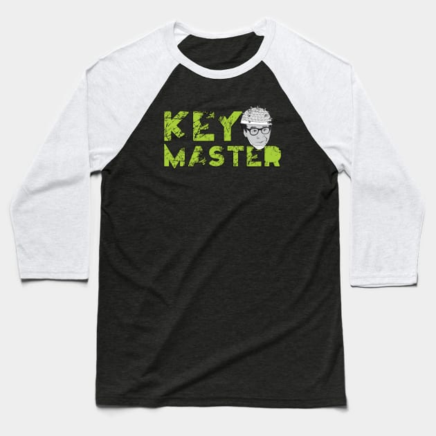 The KEY MASTER Baseball T-Shirt by LocalZonly